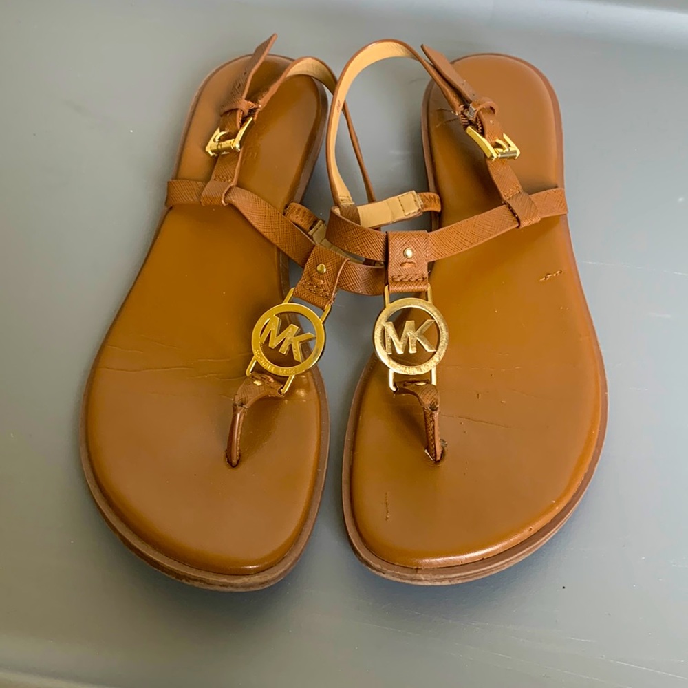 Michael Kors t-strap sandals